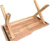 Esstisch Akazie naturfarben 200 x 100 cm X-Holzgestell MURCIA 137800217 Bild 4