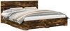 vidaXL Bettrahmen Geräucherte Eiche 200 x 200 cm Holzwerkstoff 3408226 Bild 2