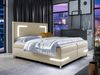 Boxspringbett Leleni LED, Sand, 120x200 cm Bild 2