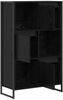 vidaXL Bücherregal Schwarz Eichen-Optik 68 x 30 x 108.5 cm 886540 Bild 5