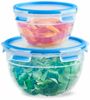 EMSA Clip&Close Frischhaltedosen-Set 2-tlg. rund Vorratsdosen Bild 2