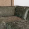 Bronx71 Ecksofa Memphis Samt grün links Bild 5