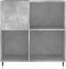 vidaXL Plattenschrank Betongrau 84,5x38x89 cm Holzwerkstoff 831768 Bild 4