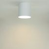 Licht-Erlebnisse Deckenleuchte POINT, ohne Leuchtmittel, Deckenlampe rund Ø 12,7 cm Weiß Metall Modern Downlight Bild 3