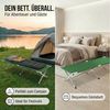 Goods+Gadgets Feldbett Faltbares Army-Bett (Campingbett, Klappbett) Gästebett aus Aluminium Bild 3