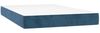 vidaXL Boxspringbett mit Matratze Dunkelblau 120x200 cm Samt 3144673 Bild 5