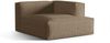 Micadoni Recamiere Nuria 1-Sitzer Rechts Boucle Cappuccino Bild 2