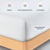 Buymax Spannbettlaken Babybett Kinderbett 60x120 cm 70x140 cm, Jersey 100% Baumwolle, Gummizug: Rundumgummi, (1 Stück), bis 15 cm Matratzenhöhe, weich, atmungsaktiv, hautfreundlich Bild 3