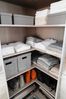 Rauch Möbel Quadra Schrank Eckschrank Schwebetürenschrank, Grau, 4-trg. mit Spiegel, inkl. 2 Kleiderstangen, 12 Einlegeböden, BxHxT 181 x 210 x 187 cm Bild 4
