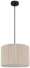 LED Pendelleuchte, Textil naturfarben, H 120 cm Bild 5