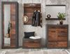 Garderobenpaneel Ward in Used Wood Shabby und Matera grau 80 x 100 cm Bild 5