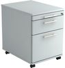 Rollcontainer AC20 58cm, 1 Schub, 1 HR, Schloss, RE Grau Bild 2