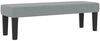 vidaXL Boxspringbett mit Kopfteil Hellgrau 120 x 200 cm Stoff 3344135 Bild 5