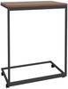 vidaXL Beistelltisch mit Rollen Schwarz 55x35x70 cm Holzwerkstoff 343100 Bild 5