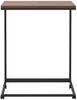 vidaXL Beistelltisch mit Rollen Schwarz 55x35x70 cm Holzwerkstoff 343100 Bild 3