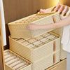 ABC Zweiteilige Aufbewahrungsbox für BHs und Socken, faltbare Schubladenkonstruktion, für Zuhause und Hotel Bild 3