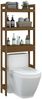 vidaXL Toilettenregal Honigbraun 63x26x171 cm Massivholz Kiefer 824661 Bild 4