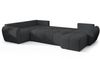 AX LIVING Malatya U XL Wohnlandschaft U Form XXL Ecksofa Dunkelgrau L Bild 5