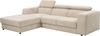 WERK2 Ecksofa Cherry, modernes Sofa mit Komfortfunktionen, Breite 270cm, L-Form, bequem, mit verstellbaren Kopfteilen, Schlaffunktion und Bettkasten Bild 3
