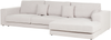 Ecksofa LOFOTEN Stoff Cremeweiß Linksseitig Bild 4