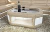 Couchtisch Prato - Büffelleder - sandbeige-weiß Bild 3