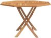 Gartentisch Klappbar, Balkontisch 110 x 110 x 75 cm Massivholz Teak Bild 4
