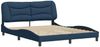 vidaXL Bettgestell ohne Matratze "Hvar" Blau 160x200 cm Stoff 3207785 Bild 3