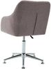 vidaXL Bürostuhl Drehbar Taupe Stoff [278514] Bild 4