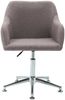 vidaXL Bürostuhl Drehbar Taupe Stoff [278514] Bild 2