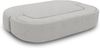 DOMO. collection Sofa 700 019, 2-Sitzer Schlafsofa, Ovale Form, Schlaffunktion, Inklusive Nierenkissen, Federkern Polsterung, 2er Couch, 208 x 115 x 78 (BxTxH), grau Bild 5