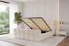 ALTDECOR Polsterbett LEYA-Z (Polsterbett mit Bettkasten und Lattenrost, Boxbett mit Matratze), Doppelbett mit Stauraum, Bett mit Kopfteil Bild 3