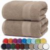 NatureMark Badetuch kuschelige, hochwertige Duschhandtücher, 100% Baumwolle (2-St), weiches Badetücher Set (2-St), Premium Qualität, Beige Bild 5