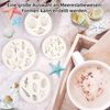 FOUORTUNATE-BEE Silikonform 4er Set Silikonformen Meeresmotive für Schokolade & Backen, (4-tlg), Silikon Backformen mit Meeresmotiven für Deko, Pudding & Kuchen Bild 4