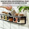 LIKAYA Gewürzregal 2er Set für Gewürzgläser Ankerkraut 3M™ Klebepads. SubElemente Bild 2
