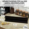LIKAYA Gewürzregal 2er Set für Gewürzgläser Ankerkraut 3M™ Klebepads. SubElemente Bild 3
