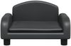 vidaXL Kindersofa Schwarz 50x40x30 cm Kunstleder 3196374 Bild 3