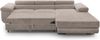 AX LIVING Cord Couch L Form – Arborio 280cm R Ecksofa in Beige mit Schlaffunktion Bild 3