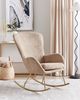 Schaukelsessel ANASET Bouclé Sandbeige Bild 3