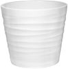 Dehner Blumentopf Wave, Ø 23 - 29 cm, Höhe 22 - 25 cm, rund, Indoor, Keramik Bild 5