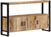 vidaXL Kommode 120 x 30 x 75 cm Massivholz Mango Bild 5