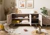 Sideboard Akazie 160x42x75 weiß lackiert MOSAYK #210 Bild 4
