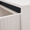 AX LIVING Sideboard Bodrum Kommode 3 Türen 149 cm Sandbeige Bild 3