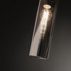 FABAS LUCE No. 3480-40-126 Pendelleuchte Sintesi Nickel satiniert Rauchglas Bild 2