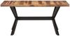vidaXL Esstisch 160 x 80 x 75 cm Massivholz mit Palisander-Finish [321547] Bild 2