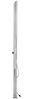 vidaXL Gartendusche mit Grauer Bodenplatte 225 cm Edelstahl 3070795 Bild 4