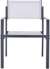 Bistro Set TAVOLETO Metall Grau Bild 5