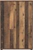 Hochkommode >TEMPRA2< 2 Türen, 2 Böden, Old-Wood Vintage Dekor - 73,7x111,1x34,8cm (BxHxT) Bild 4