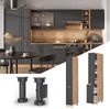 Apothekerschrank Fame-Line Anthrazit-Gold 30 cm Vicco Bild 2