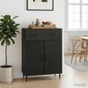 vidaXL Sideboard Schwarz 66 x 34,5 x 89,5 cm Holzwerkstoff 894866 Bild 4