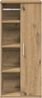 vidaXL Badezimmerschrank mit Rollenhalter Artisan-Eiche 39x22x90 cm 858532 Bild 4
